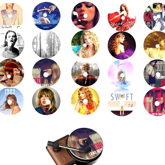 Taylor Swift Merchandise Car Air Freshener Vent Clips 20 Piece Album Cover - Picture 2 of 6